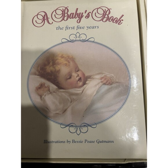 Vintage Bessie Pease Gutmann Baby Book Set - 1st Five Years Memory Kit NIB - Picture 5 of 16